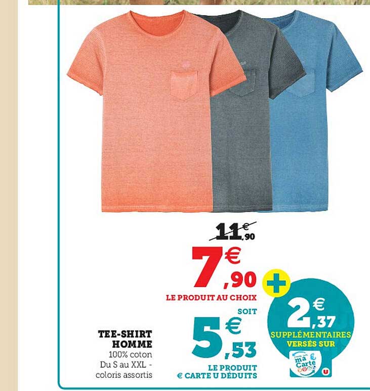 tee-shirt homme