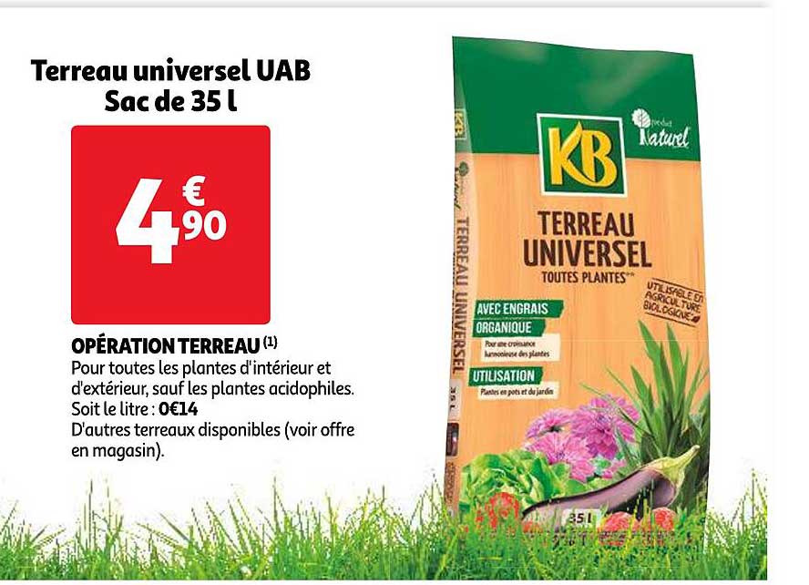 terreau universel uab