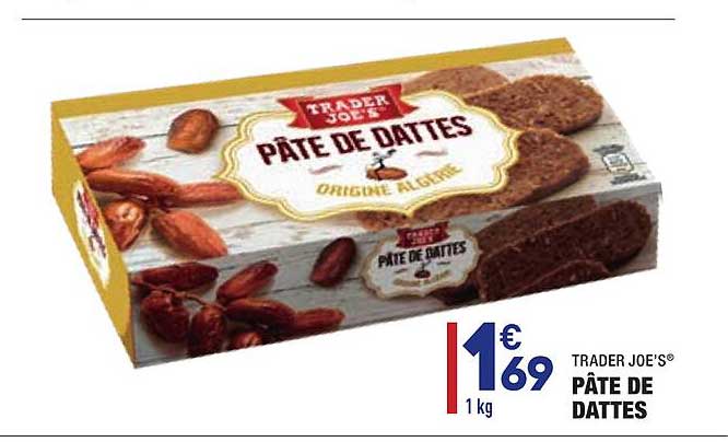 trader joe's pâte de dattes