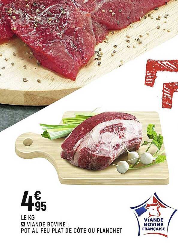 Viande Bovine : Pot Au Feu Plat De Côte Ou Flanchet