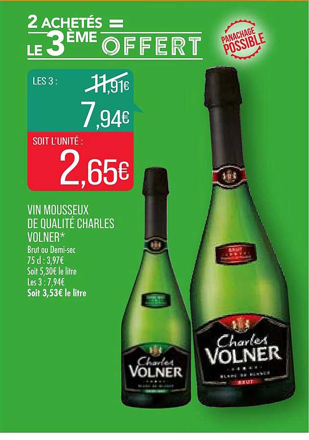 vin mousseux de qualité charles volner
