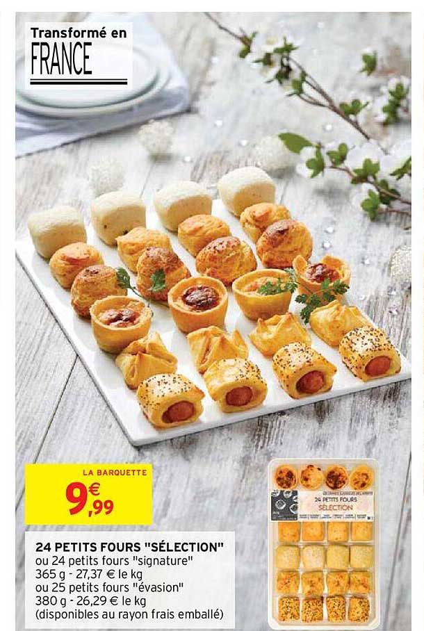 24 Petits Fours "sélection"