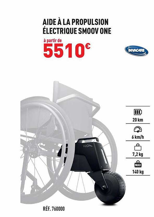 aide à la propulsion électrique smoov one