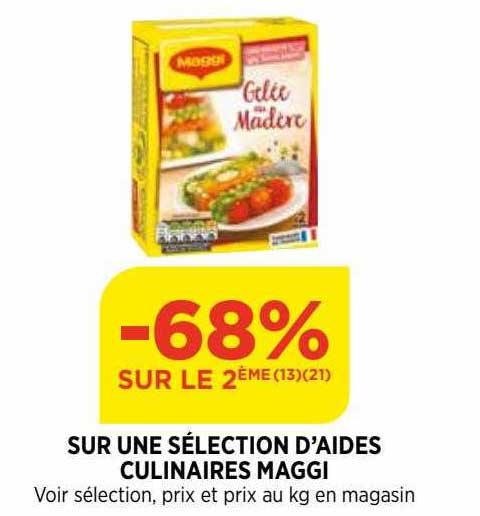 aides culinaires maggi