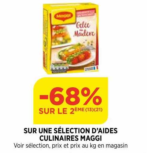aides culinaires maggi