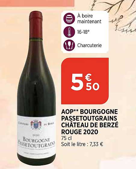 aop bourgogne passetoutgrains château de berzé rouge 2020