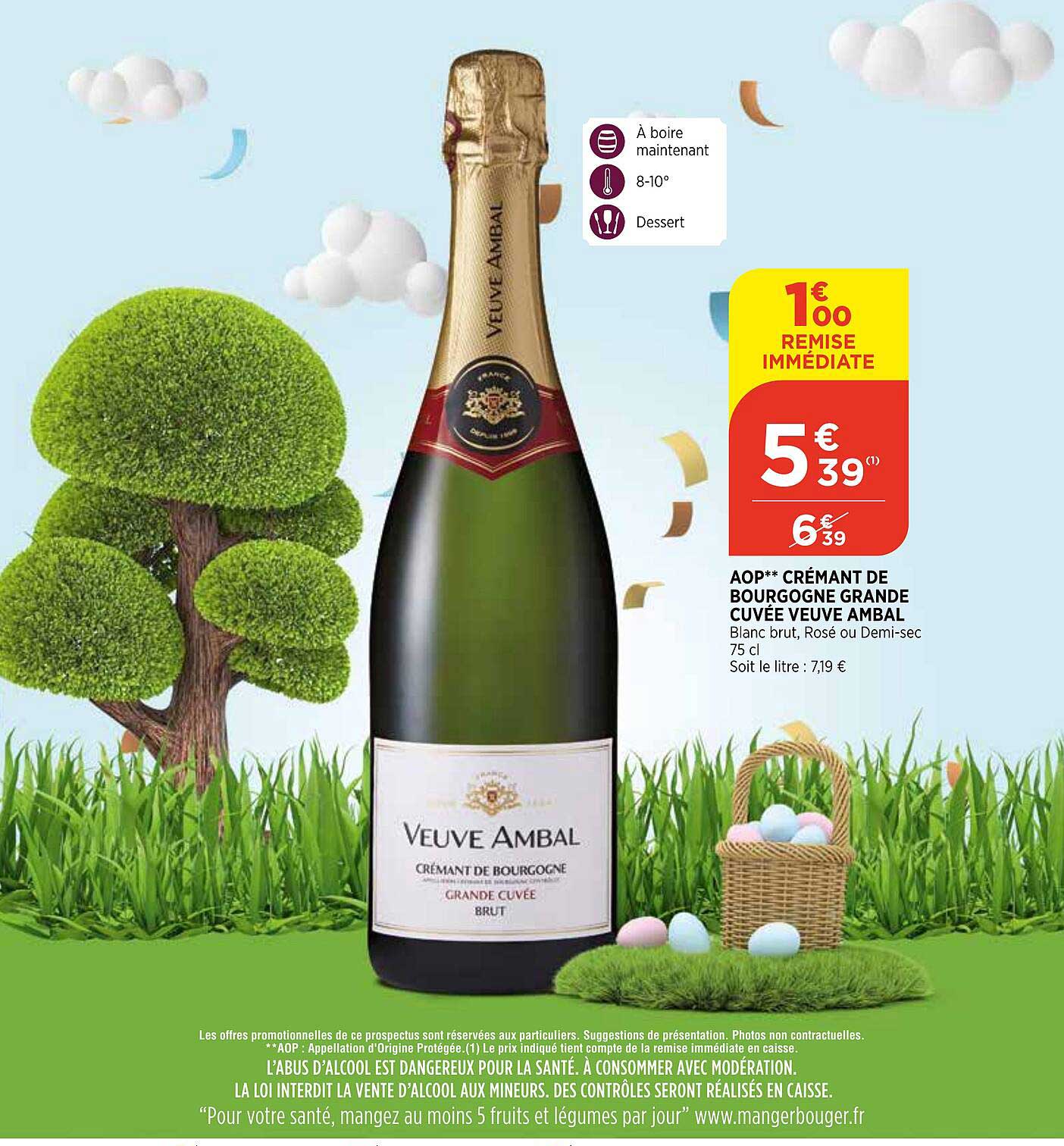 aop crémant de bourgogne grande cuvée veuve ambal