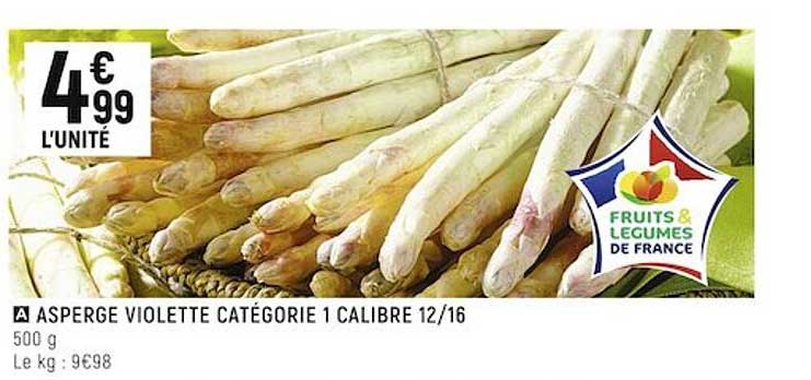 asperge violette
