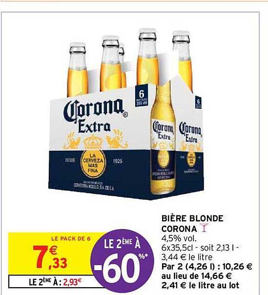 Bière Blonde Corona