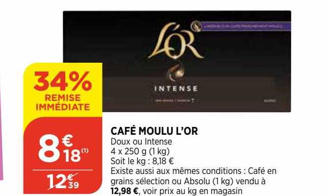Café Moulu L'or