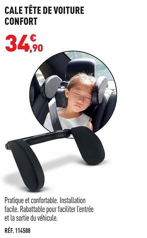 cale tête de voiture confort