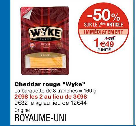 cheddar rouge "wyke"