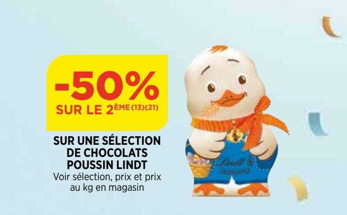 Chocolat Poussin Lindt