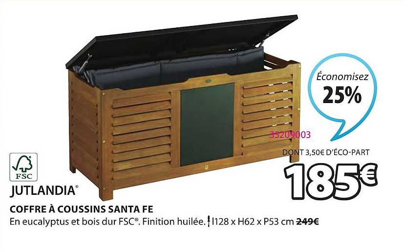 coffre à coussins santa fe jutlandia