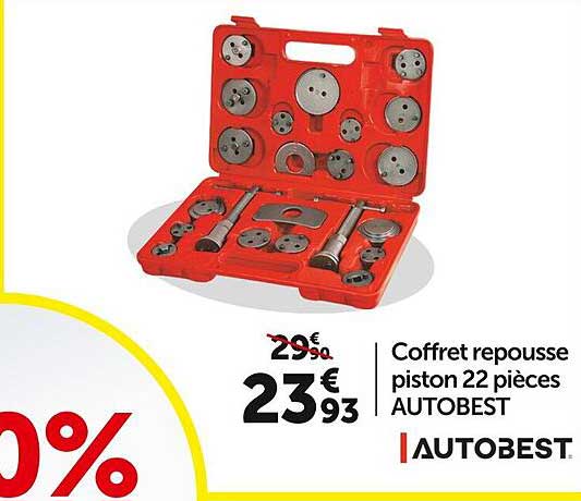 coffret repousse piston 22 pièces autobest