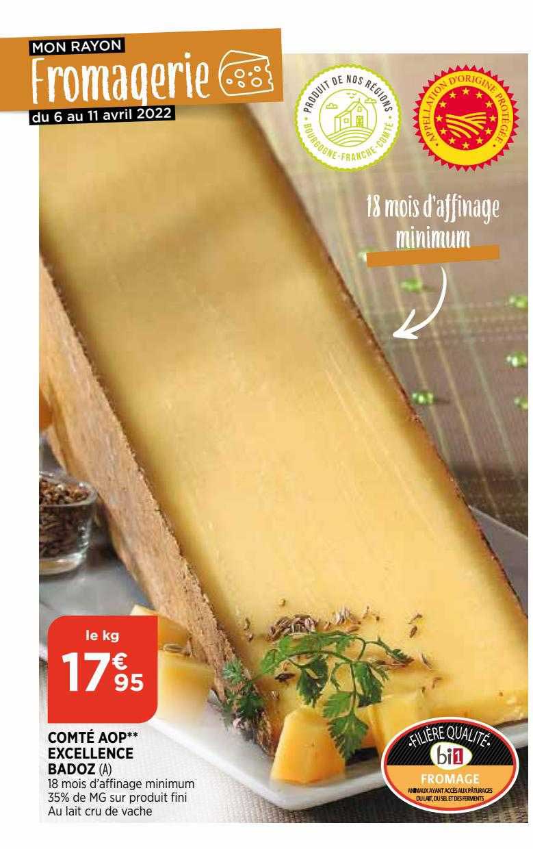Comté Aop Excellence Badoz