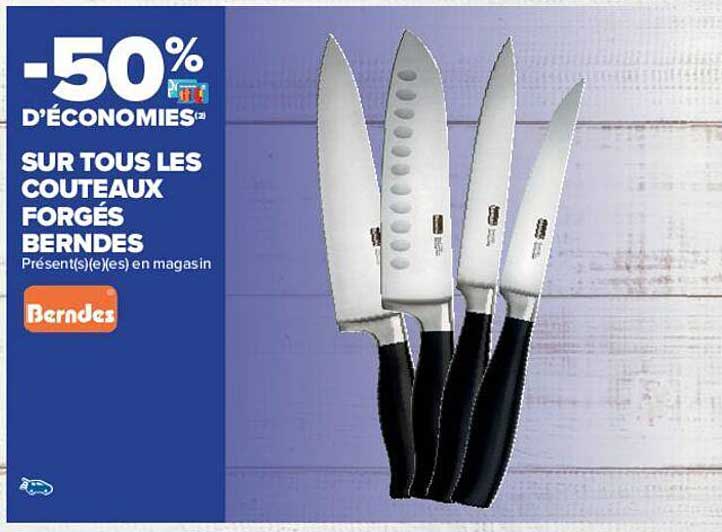 couteaux forgés berndes