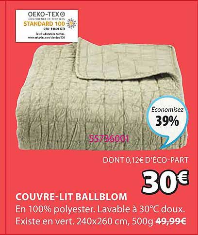 couvre-lit ballblom