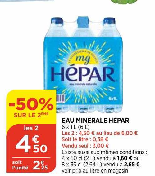 Eau Minérale Hépar