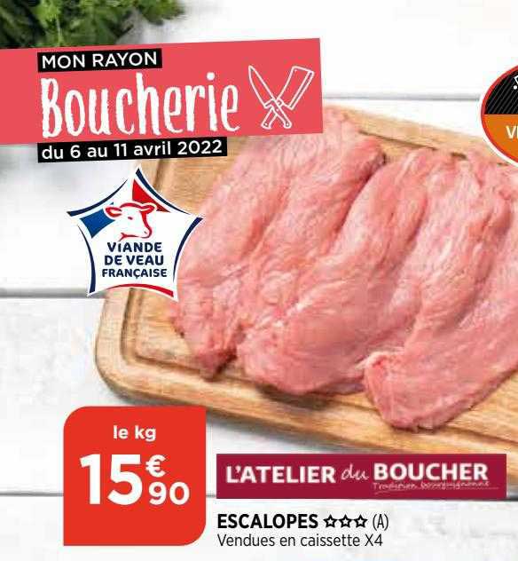 escalopes *** l'atelier du boucher