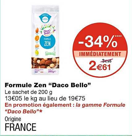 formule zen "daco bello"