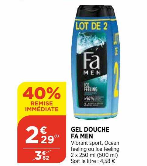Gel Douche Fa Men