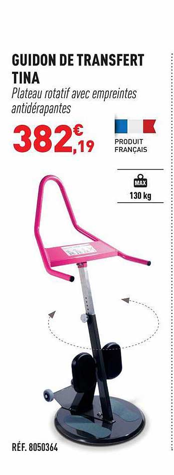 guidon de transfert tina