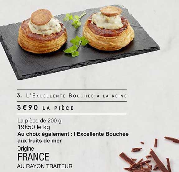 L'excellente Bouchée à La Reine