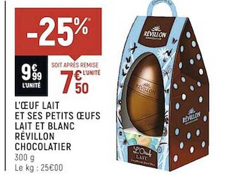 l'œuf lait et ses petits oeufs lait et blanc révillon chocolatier