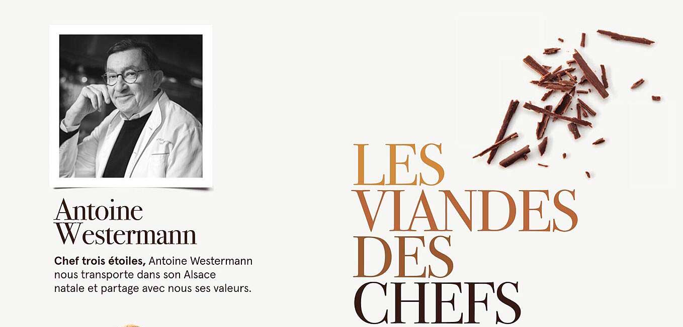 les viandes des chefs