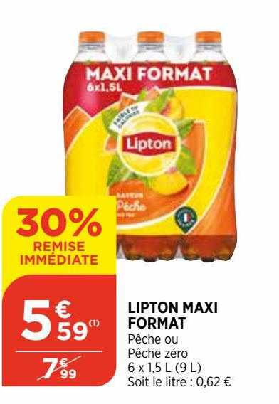 lipton maxi format