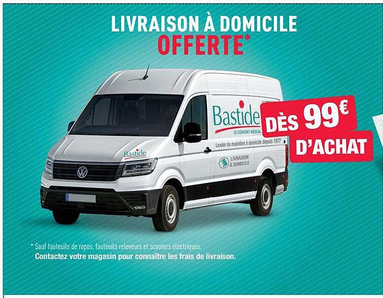 livraison à domicile