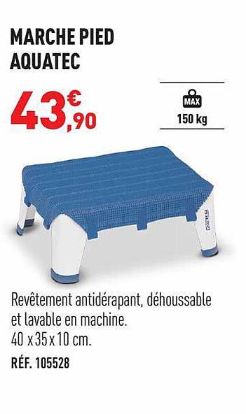 Marche Pied Aquatec