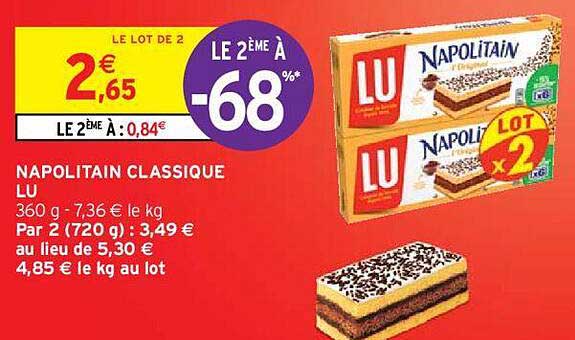 Napolitain Classique Lu