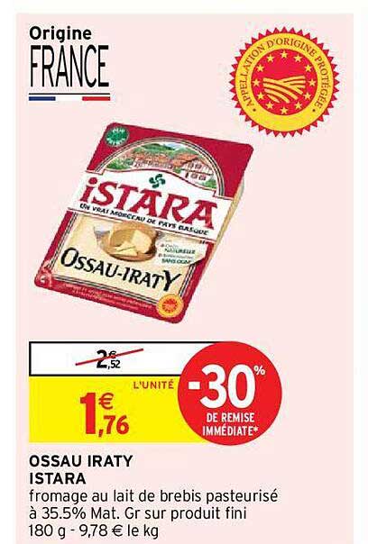 ossau iraty istara