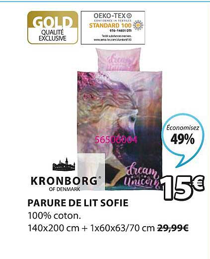 parure de lit sofie kronborg