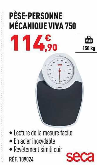 pèse-personne mécanique viva 750