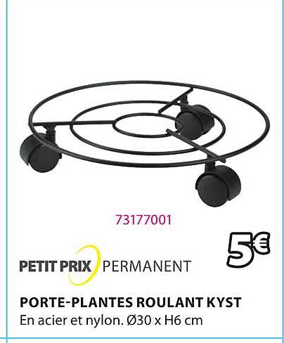 porte-plantes roulant kyst