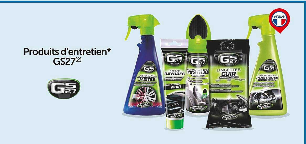 produits d'entretien gs27
