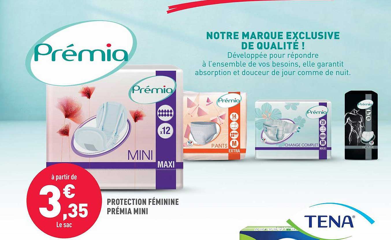 protection féminine prémia mini