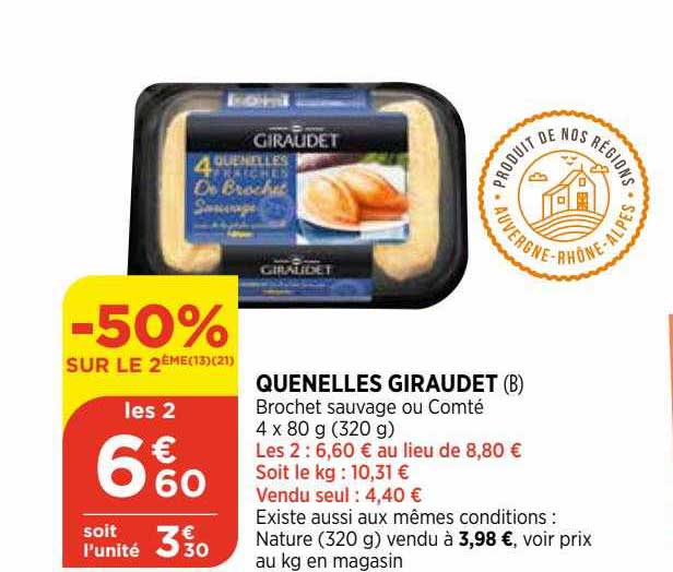 Quenelles Giraudet