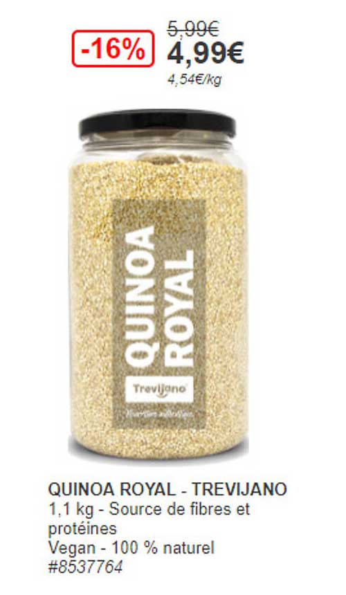 quinoa royal - trevijano
