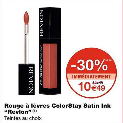 rouge à lèvres colorStay satin ink "revlon"