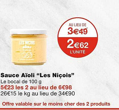 sauce aïoli "les niçois"