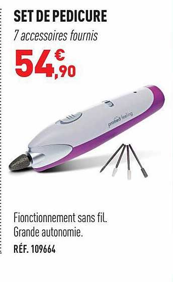 set de pedicure