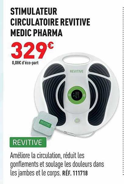 stimulateur circulatoire revitive medic pharma