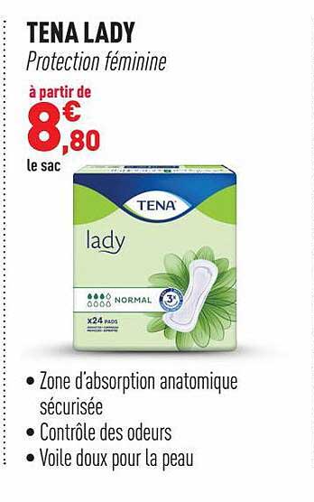 tena lady protection féminine