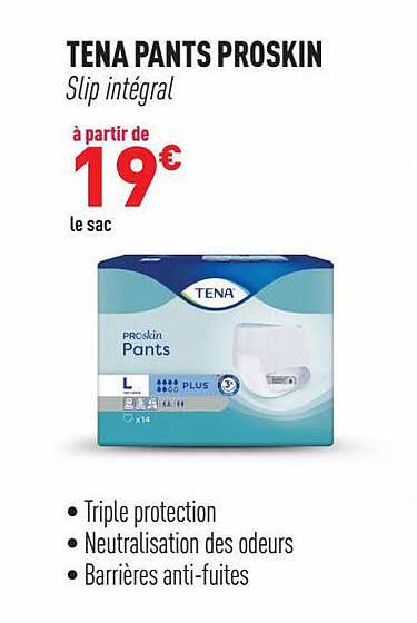 Tena Pants Proskin Slip Intégral