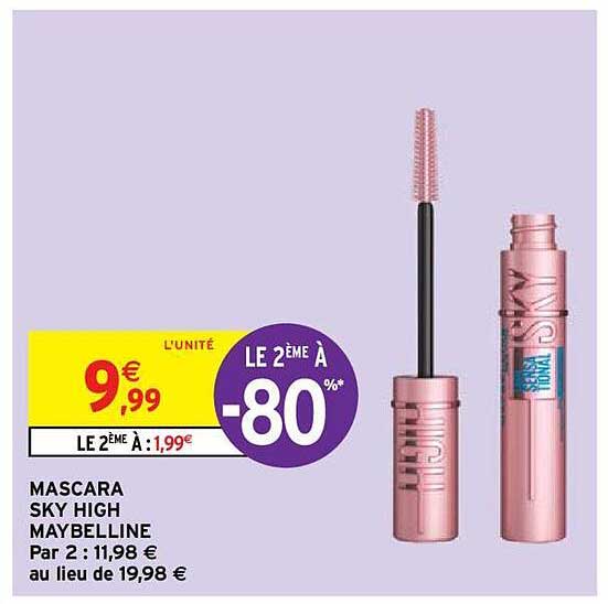 mascara sky high maybelline