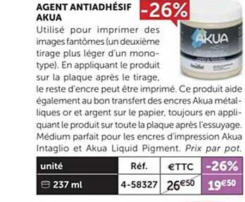 agent antiadhésif akua